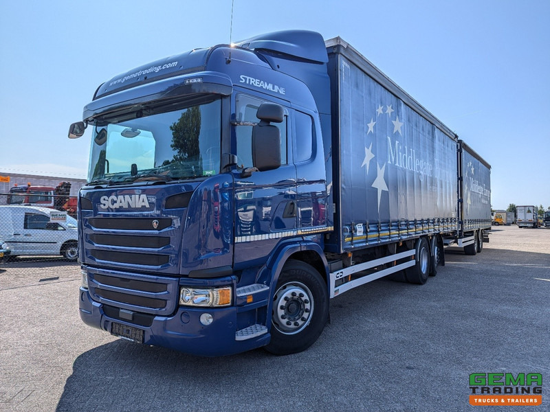 Scania G410 6x2/4 Streamline Euro6 - Retarder + Van Hool 2-Assige Aanhanger - SchuifzeilenCombi - SmartTachoV2 - بصندوق مغلق شاحنة: صور 1 Scania G410 6x2/4 Streamline Euro6 - Retarder + Van Hool 2-Assige Aanhanger - SchuifzeilenCombi - SmartTachoV2 - بصندوق مغلق شاحنة: صور 1