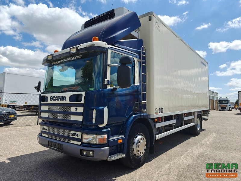 Scania P94D-260 4x2 Dagcab Euro2 - Handgeschakeld - Koel-Vriesbak 7.5m - Carrier Genesis R90 - Vangmuil - مبردة شاحنة: صور 1 Scania P94D-260 4x2 Dagcab Euro2 - Handgeschakeld - Koel-Vriesbak 7.5m - Carrier Genesis R90 - Vangmuil - مبردة شاحنة: صور 1