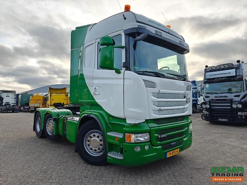 Scania R490 6x2/4 Highline Euro6A - Retarder - NaafReductie - Dubbele Tanks - StandAirco - SMARTTacho v2 - شاحنة جرار: صور 2 Scania R490 6x2/4 Highline Euro6A - Retarder - NaafReductie - Dubbele Tanks - StandAirco - SMARTTacho v2 - شاحنة جرار: صور 2