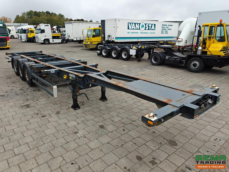 Schmitz Cargobull SCF 24 G 3-Assen MB - LiftAs - Schijfremmen - Vast Chassis - 2x20FT 1x30FT 40FT aansluiting - شاحنات الحاويات/ جسم علوي قابل للتغيير نصف مقطورة: صور 4 Schmitz Cargobull SCF 24 G 3-Assen MB - LiftAs - Schijfremmen - Vast Chassis - 2x20FT 1x30FT 40FT aansluiting - شاحنات الحاويات/ جسم علوي قابل للتغيير نصف مقطورة: صور 4