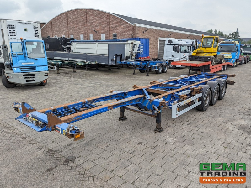 Van Hool 3B0079 3-Assen MB Lift-Axle - DiscBrakes - Backslider - All Connections (O1905) - شاحنات الحاويات/ جسم علوي قابل للتغيير نصف مقطورة: صور 3 Van Hool 3B0079 3-Assen MB Lift-Axle - DiscBrakes - Backslider - All Connections (O1905) - شاحنات الحاويات/ جسم علوي قابل للتغيير نصف مقطورة: صور 3