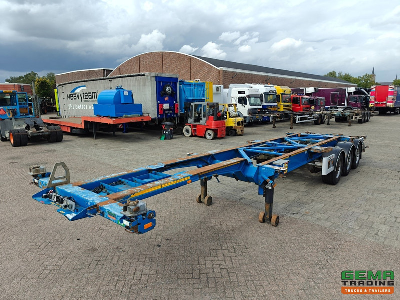 Van Hool 3B0079 3-Assen SAF - Schijfremmen - Alle aansluitingen / Universeel chassis - شاحنات الحاويات/ جسم علوي قابل للتغيير نصف مقطورة: صور 2 Van Hool 3B0079 3-Assen SAF - Schijfremmen - Alle aansluitingen / Universeel chassis - شاحنات الحاويات/ جسم علوي قابل للتغيير نصف مقطورة: صور 2