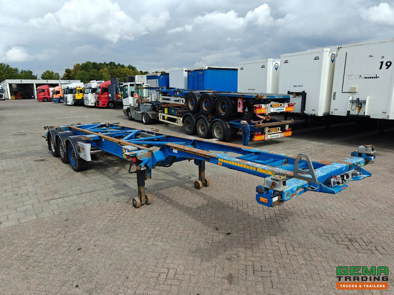 Van Hool 3B0079 3-Assen SAF - Schijfremmen - Alle aansluitingen / Universeel chassis - شاحنات الحاويات/ جسم علوي قابل للتغيير نصف مقطورة: صور 4 Van Hool 3B0079 3-Assen SAF - Schijfremmen - Alle aansluitingen / Universeel chassis - شاحنات الحاويات/ جسم علوي قابل للتغيير نصف مقطورة: صور 4