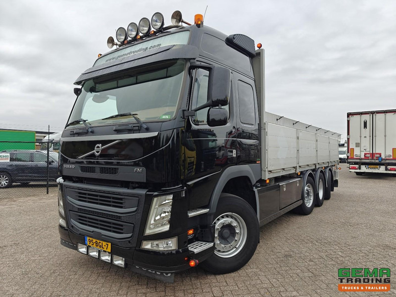 Volvo FM500 8x2/6 Globetrotter Euro6B - Open Laadbak 7.3M - HH Vloer - Alu Zijborden - Stuur/LiftAssen - شاحنات مسطحة: صور 1 Volvo FM500 8x2/6 Globetrotter Euro6B - Open Laadbak 7.3M - HH Vloer - Alu Zijborden - Stuur/LiftAssen - شاحنات مسطحة: صور 1