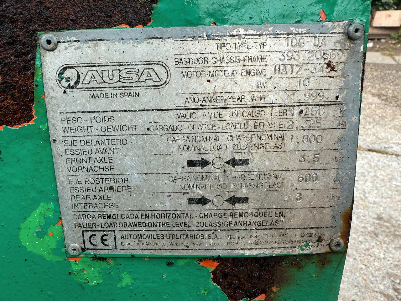 AUSA 1T mini Dumper - شاحنة قلابة صغيرة: صور 5 AUSA 1T mini Dumper - شاحنة قلابة صغيرة: صور 5
