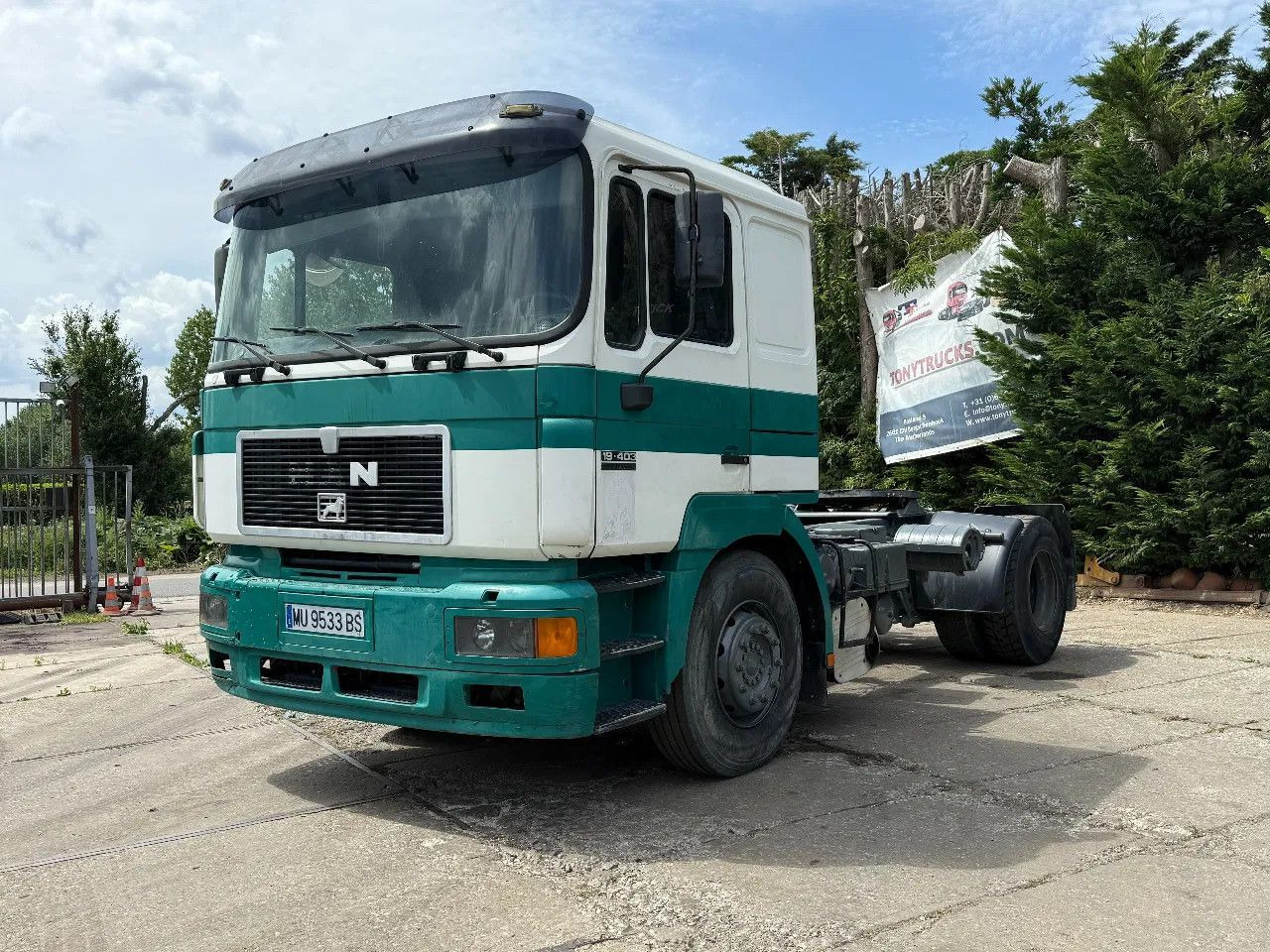MAN 19.403 4X2 Tractor-unit Spring/Air ZF Manual Gea - شاحنة جرار: صور 2 MAN 19.403 4X2 Tractor-unit Spring/Air ZF Manual Gea - شاحنة جرار: صور 2