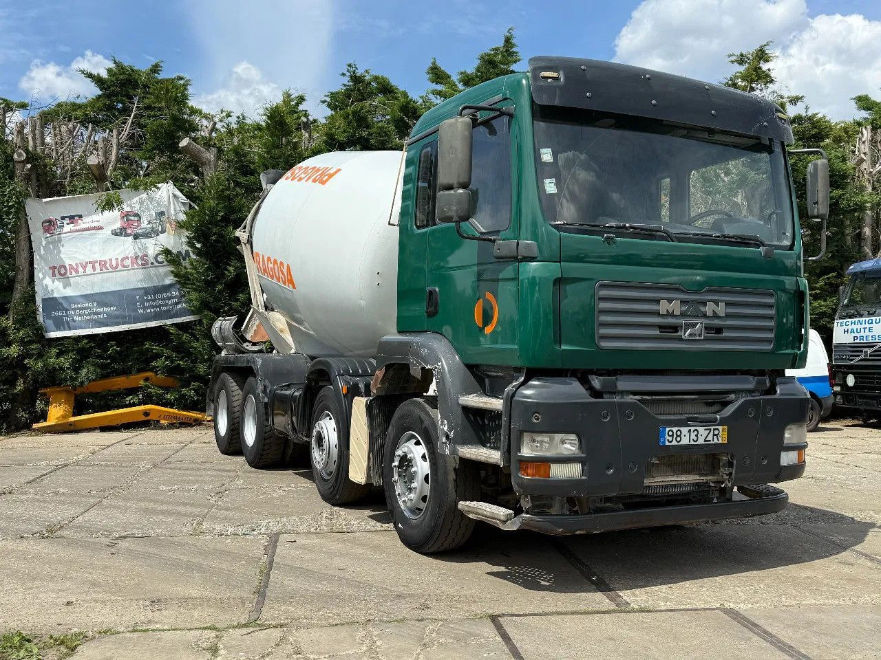 MAN TGA 35.360 8X4 CIFA Beton Mixer Spring/Spring ZF - شاحنة خلاطة خرسانة: صور 1 MAN TGA 35.360 8X4 CIFA Beton Mixer Spring/Spring ZF - شاحنة خلاطة خرسانة: صور 1