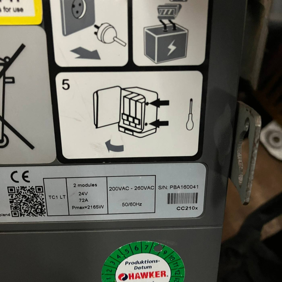 قطع الغيار - معدات المناولة Hawker 24V/72A: صور 6 قطع الغيار - معدات المناولة Hawker 24V/72A: صور 6