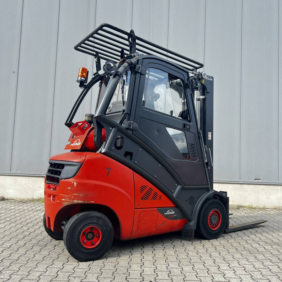 Linde H35T (393-02) EVO - رافعة شوكية تعمل بالغاز: صور 1 Linde H35T (393-02) EVO - رافعة شوكية تعمل بالغاز: صور 1
