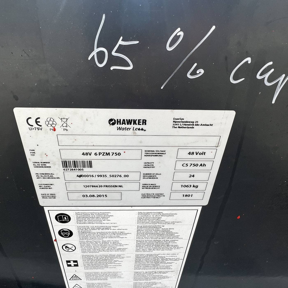رافعة شوكية كهربائية Unicarriers EF18 (JAG1N1L18Q): صور 7