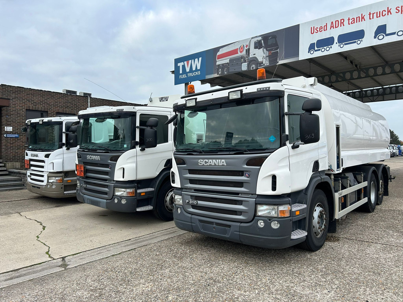 SCANIA PRT, P310, P380 (lot of 3) - شاحنة صهريج: صور 1 SCANIA PRT, P310, P380 (lot of 3) - شاحنة صهريج: صور 1