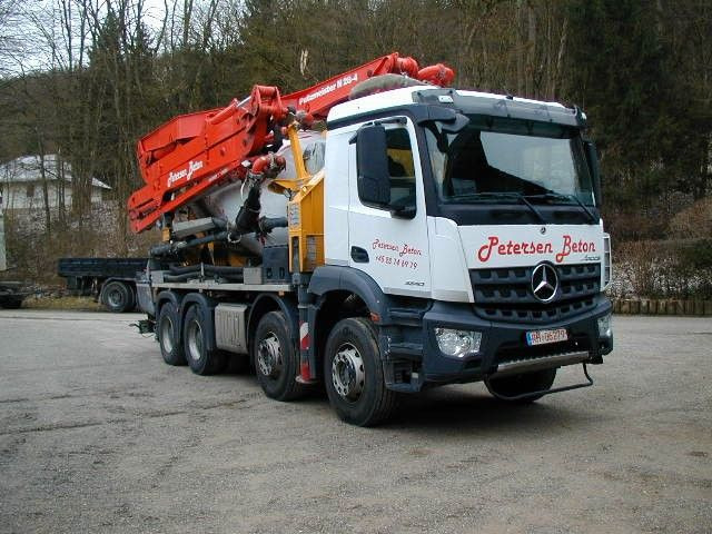 Mercedes-Benz AROCS 3240 - شاحنة خلاطة خرسانة: صور 2 Mercedes-Benz AROCS 3240 - شاحنة خلاطة خرسانة: صور 2