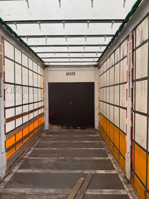 Krone 2 x WB 7,82 Jumbo, Hubdach, Edscha + Anh. Tandem - جسم السيارة - بغطاء جانبي: صور 5 Krone 2 x WB 7,82 Jumbo, Hubdach, Edscha + Anh. Tandem - جسم السيارة - بغطاء جانبي: صور 5