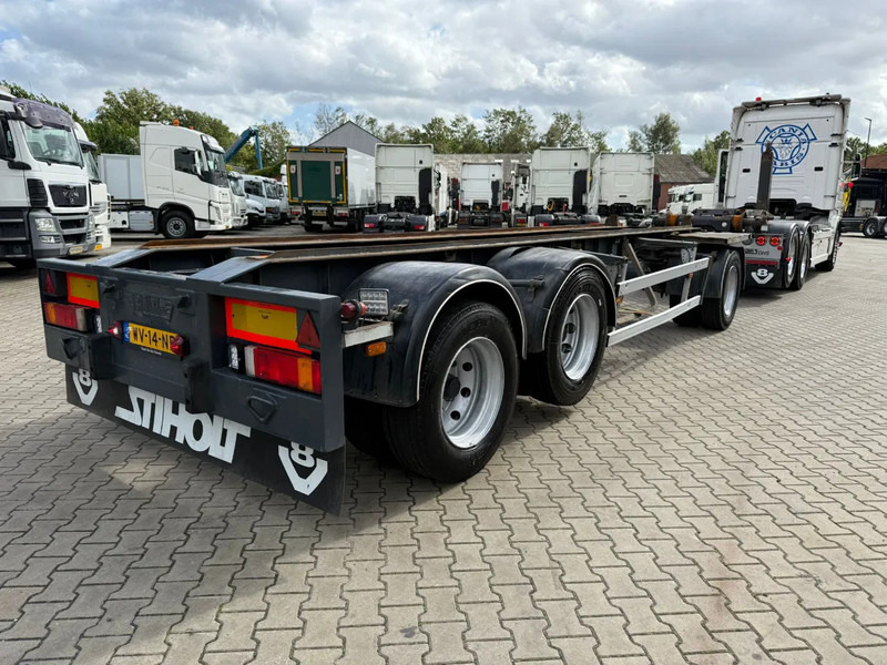 Burg 3AS Containeraanhangwagen, €3900, APK tot 28-01-2026 - شاحنات الحاويات/ جسم علوي قابل للتغيير مقطورة: صور 2 Burg 3AS Containeraanhangwagen, €3900, APK tot 28-01-2026 - شاحنات الحاويات/ جسم علوي قابل للتغيير مقطورة: صور 2