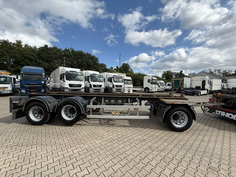 Burg 3AS Containeraanhangwagen, €3900, APK tot 28-01-2026 - شاحنات الحاويات/ جسم علوي قابل للتغيير مقطورة: صور 4 Burg 3AS Containeraanhangwagen, €3900, APK tot 28-01-2026 - شاحنات الحاويات/ جسم علوي قابل للتغيير مقطورة: صور 4