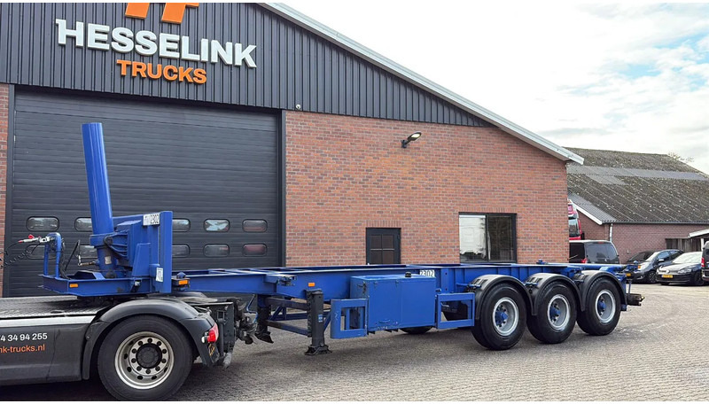 Hendricks 20ft container Kippchassis 24V hydraulic Self support! - شاحنات الحاويات/ جسم علوي قابل للتغيير نصف مقطورة: صور 1 Hendricks 20ft container Kippchassis 24V hydraulic Self support! - شاحنات الحاويات/ جسم علوي قابل للتغيير نصف مقطورة: صور 1
