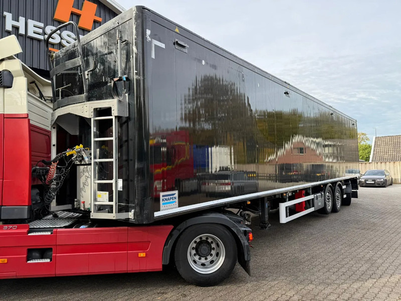 Knapen Trailers K200 85m3 Stuuras/Lenkachse Cargo Floor 10MM Alcoa Liftas - أرضية المشي نصف مقطورة: صور 1 Knapen Trailers K200 85m3 Stuuras/Lenkachse Cargo Floor 10MM Alcoa Liftas - أرضية المشي نصف مقطورة: صور 1