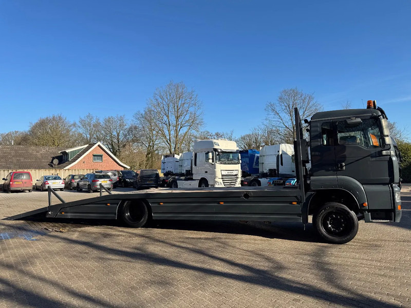 MAN TGA 18.350 830CM Oprijwagen Machinery transporter Hydraulische klep, nieuwe APK 3-6-2026 - شاحنة نقل سيارات شاحنة: صور 2 MAN TGA 18.350 830CM Oprijwagen Machinery transporter Hydraulische klep, nieuwe APK 3-6-2026 - شاحنة نقل سيارات شاحنة: صور 2