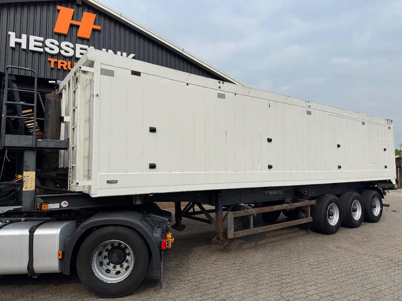 Schmitz Cargobull 55m3 alu kipper, klep/deuren, liftas, BPW, APK 04/2026! - قلابة نصف مقطورة: صور 1 Schmitz Cargobull 55m3 alu kipper, klep/deuren, liftas, BPW, APK 04/2026! - قلابة نصف مقطورة: صور 1