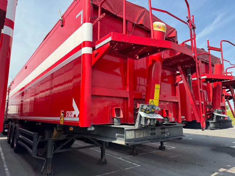 Stas S300CX 58m3 Alcoa SAF Klep Deuren combi top condition 6340kg - قلابة نصف مقطورة: صور 2 Stas S300CX 58m3 Alcoa SAF Klep Deuren combi top condition 6340kg - قلابة نصف مقطورة: صور 2