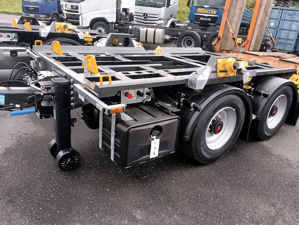 Hüffermann 2-A-MINI-CARRIER SAFETYFIX VERZINKT NEU TOP-PREI - مقطورة هوك ليفت/ لود لوجر: صور 3 Hüffermann 2-A-MINI-CARRIER SAFETYFIX VERZINKT NEU TOP-PREI - مقطورة هوك ليفت/ لود لوجر: صور 3