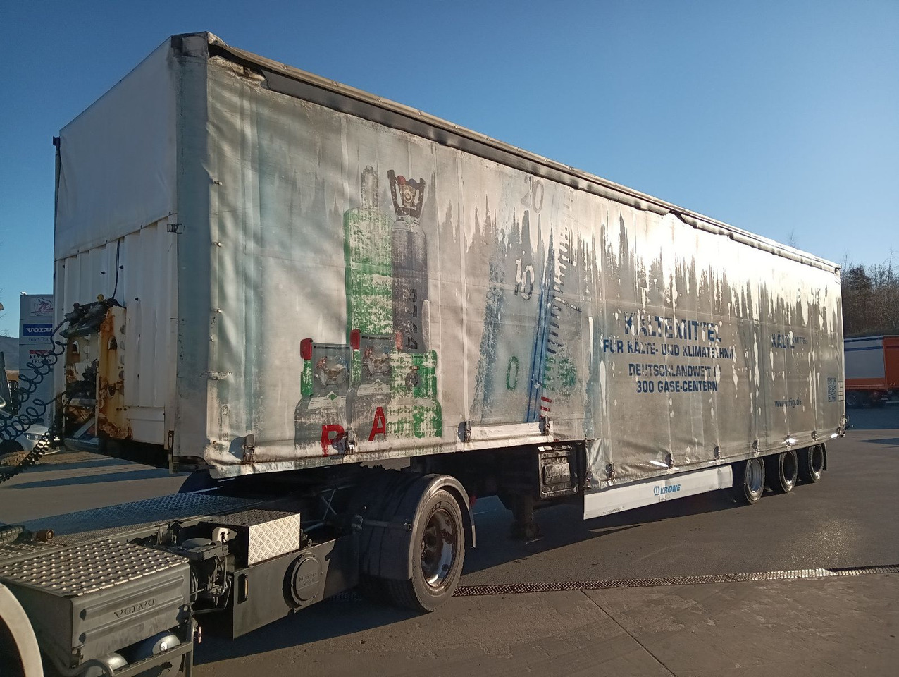 Krone SDP 27 12,2m JUMBO BPW 235/75R17,5 Reifen 90% - عربة مسطحة منخفضة نصف مقطورة: صور 4 Krone SDP 27 12,2m JUMBO BPW 235/75R17,5 Reifen 90% - عربة مسطحة منخفضة نصف مقطورة: صور 4