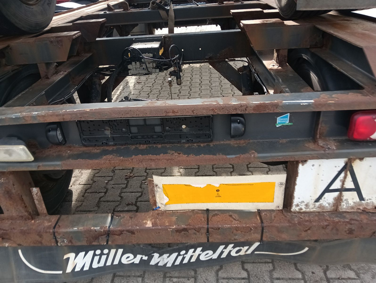 تأجير Müller-Mitteltal RA18 Abrollanhänger 7m BPW Trommel TÜV 5/2025 Müller-Mitteltal RA18 Abrollanhänger 7m BPW Trommel TÜV 5/2025 Müller-Mitteltal RA18 Abrollanhänger 7m BPW Trommel TÜV 5/2025 Müller-Mitteltal RA18 Abrollanhänger 7m BPW Trommel TÜV 5/2025: صور 8