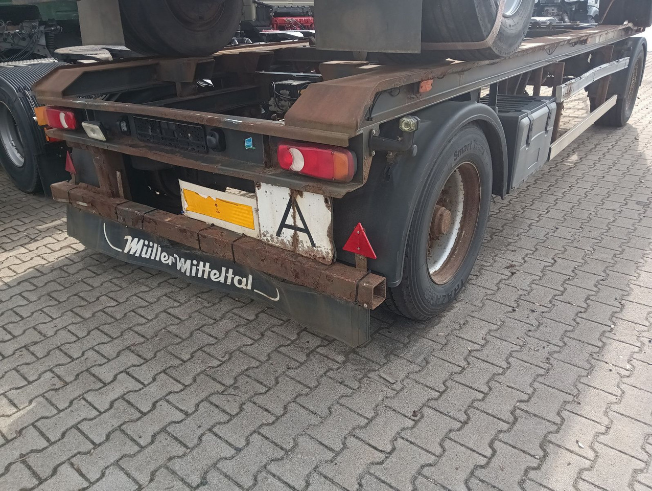 Müller-Mitteltal RA18 Abrollanhänger 7m BPW Trommel TÜV 5/2025 Müller-Mitteltal RA18 Abrollanhänger 7m BPW Trommel TÜV 5/2025 - مقطورة هوك ليفت/ لود لوجر: صور 2 Müller-Mitteltal RA18 Abrollanhänger 7m BPW Trommel TÜV 5/2025 Müller-Mitteltal RA18 Abrollanhänger 7m BPW Trommel TÜV 5/2025 - مقطورة هوك ليفت/ لود لوجر: صور 2