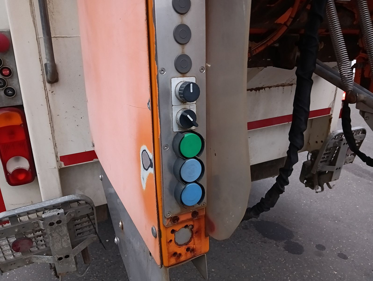 شاحنة القمامة Scania G360 6x2 RETARDER FAUN ROTOPRESS 521L Zöller 230: صور 22