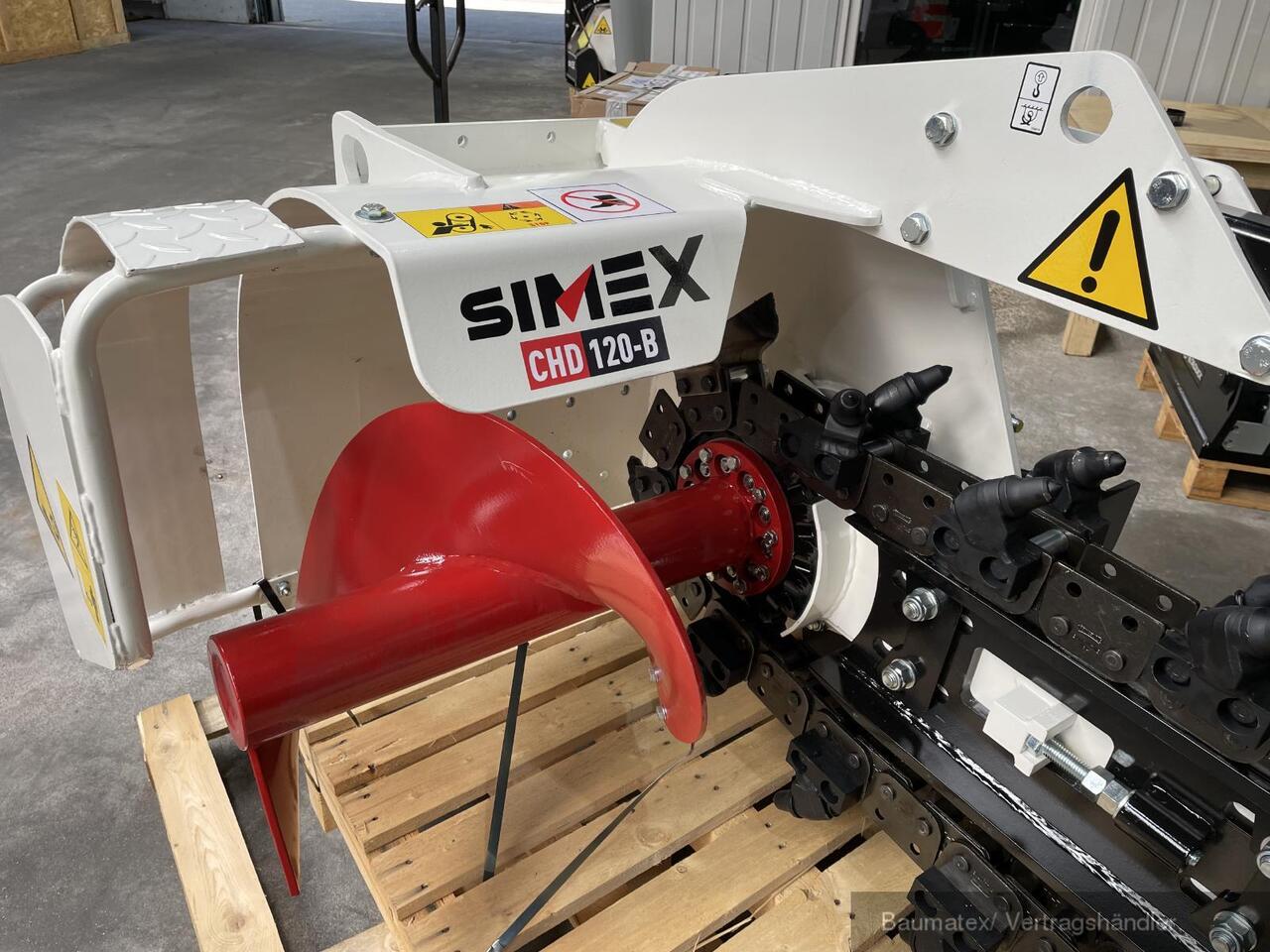 Simex CHD 120B für 1,2m Tiefe/ 150mm Breite - خندقکن: صور 2 Simex CHD 120B für 1,2m Tiefe/ 150mm Breite - خندقکن: صور 2