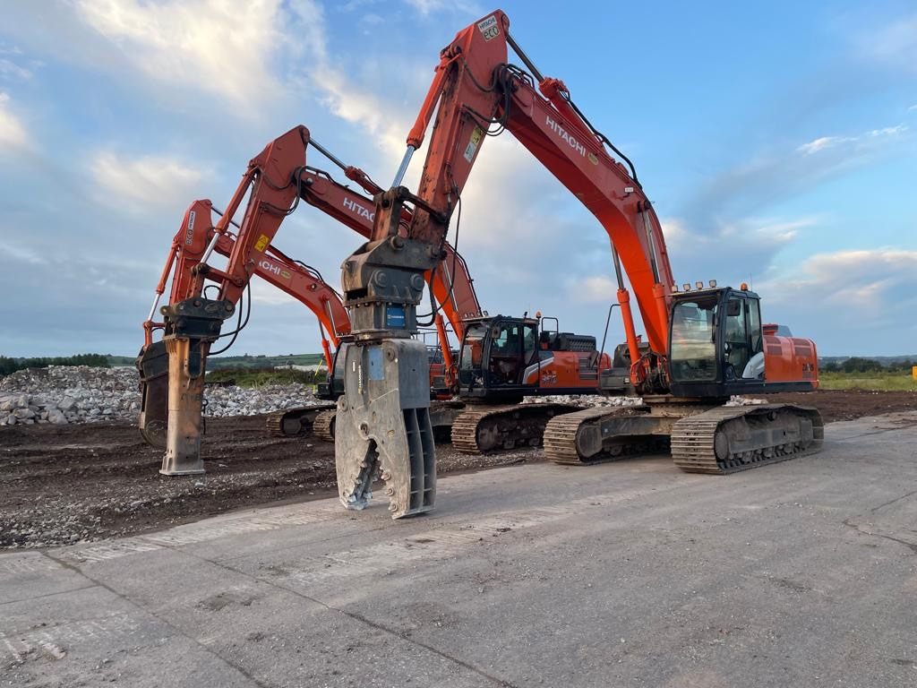 HAMMER RH35 Rotating Pulveriser to suit Hitachi ZX350 - هدم: صور 1 HAMMER RH35 Rotating Pulveriser to suit Hitachi ZX350 - هدم: صور 1