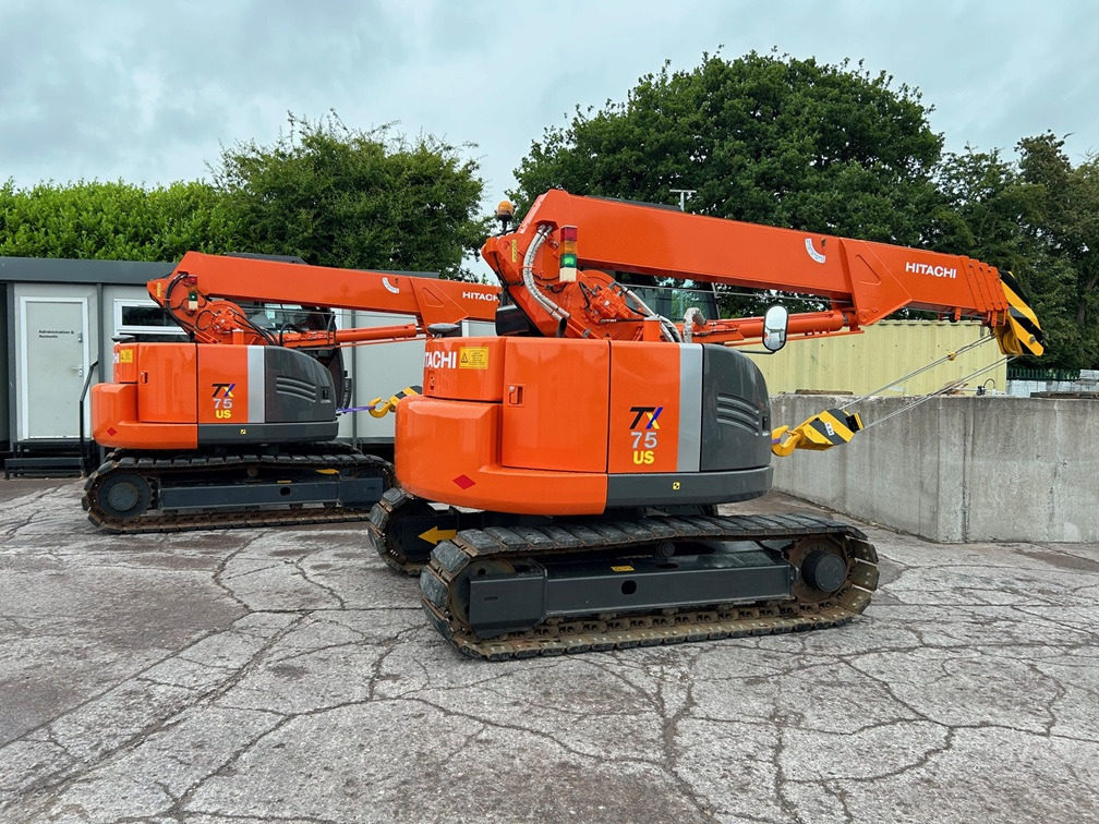 HITACHI 5 Ton Telescopic Crawler Crane - 16 Meter Boom - Top Condition - رافعة مجنزرة: صور 5 HITACHI 5 Ton Telescopic Crawler Crane - 16 Meter Boom - Top Condition - رافعة مجنزرة: صور 5