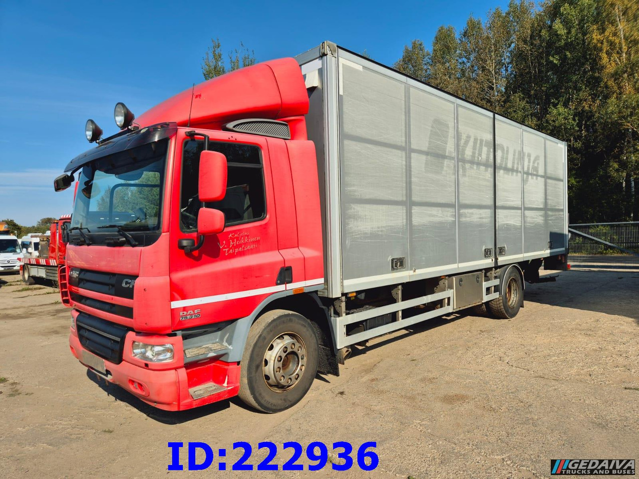 DAF CF 75.310 - Euro5 - بصندوق مغلق شاحنة: صور 1 DAF CF 75.310 - Euro5 - بصندوق مغلق شاحنة: صور 1