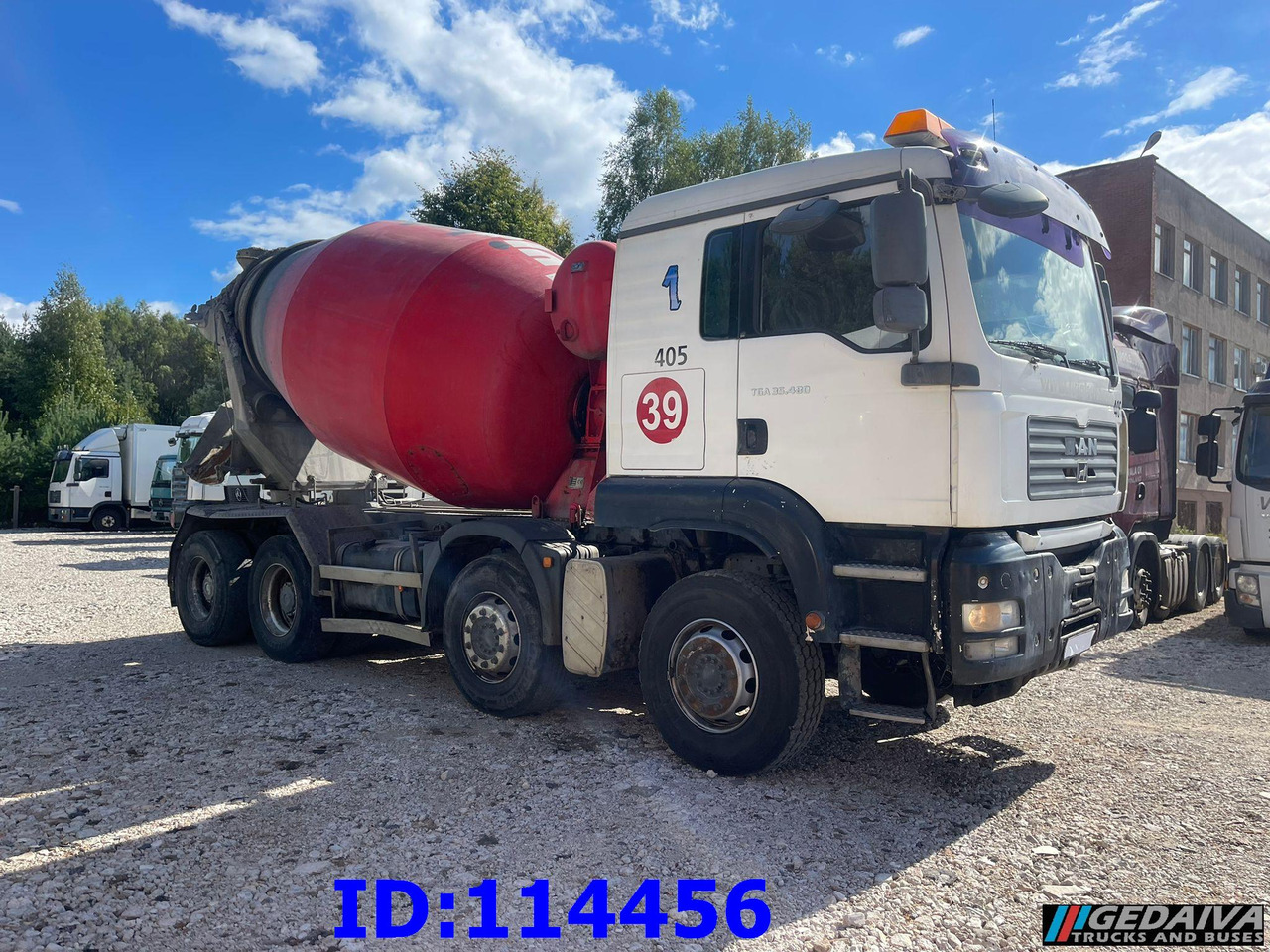 MAN TGA 35.480 8X4 8m3 Manual - شاحنة خلاطة خرسانة: صور 2 MAN TGA 35.480 8X4 8m3 Manual - شاحنة خلاطة خرسانة: صور 2