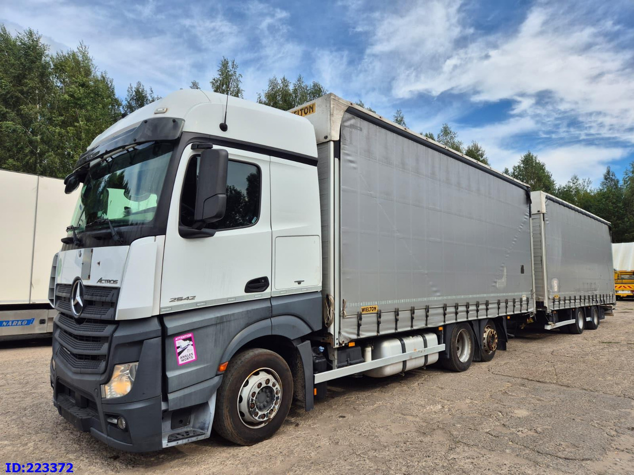 MERCEDES-BENZ Actros 2542 6x2 Euro6 + Wielton trailer - شاحنة ستارة: صور 1 MERCEDES-BENZ Actros 2542 6x2 Euro6 + Wielton trailer - شاحنة ستارة: صور 1