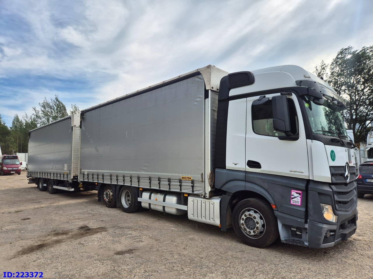 MERCEDES-BENZ Actros 2542 6x2 Euro6 + Wielton trailer - شاحنة ستارة: صور 4 MERCEDES-BENZ Actros 2542 6x2 Euro6 + Wielton trailer - شاحنة ستارة: صور 4
