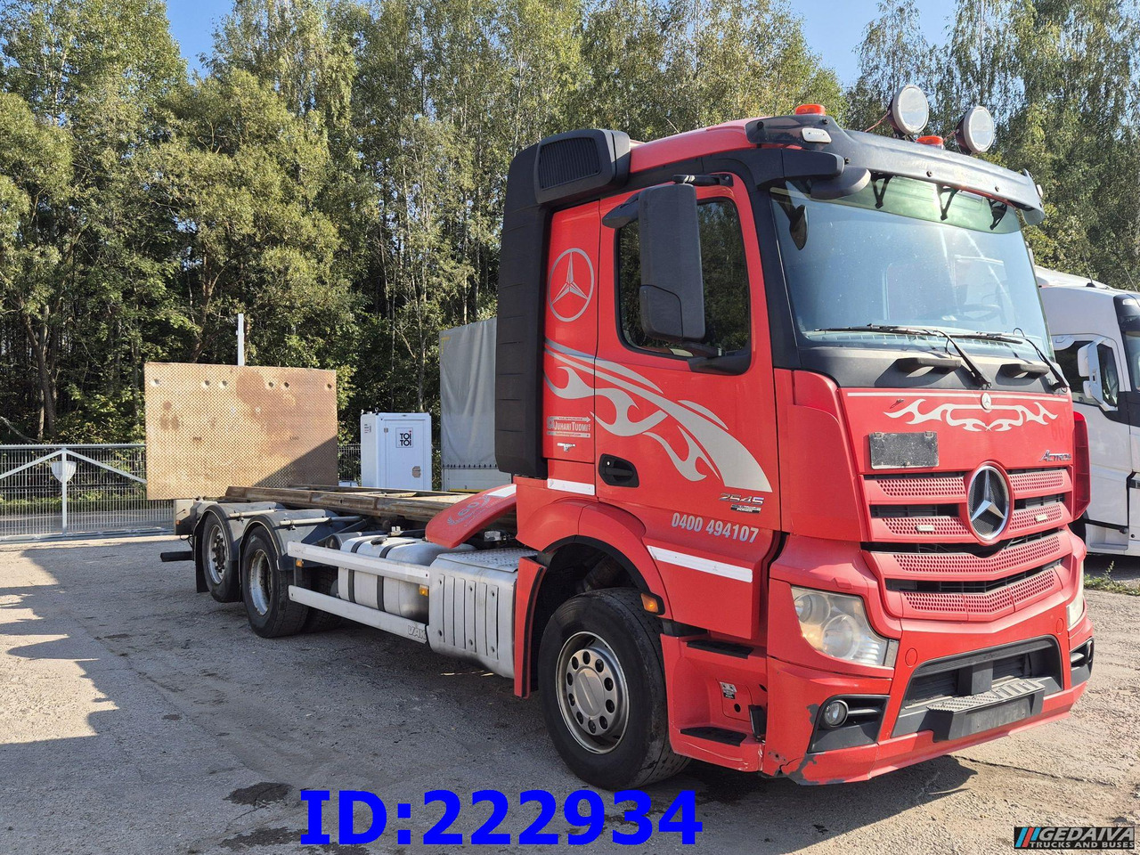 MERCEDES-BENZ Actros 2545 6x2 Euro5 - الشاسيه شاحنة: صور 4 MERCEDES-BENZ Actros 2545 6x2 Euro5 - الشاسيه شاحنة: صور 4