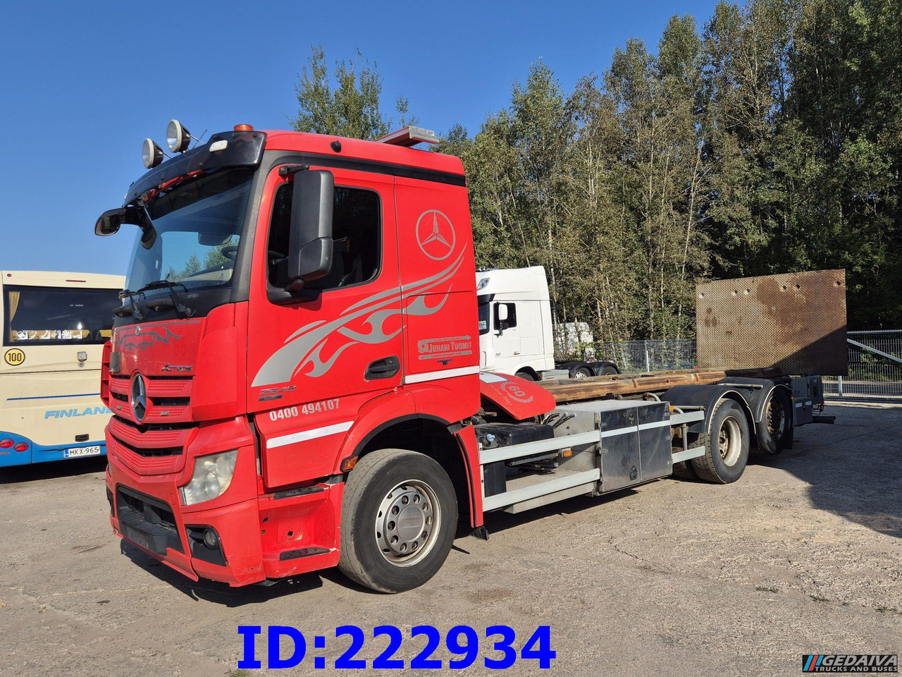 MERCEDES-BENZ Actros 2545 6x2 Euro5 - الشاسيه شاحنة: صور 1 MERCEDES-BENZ Actros 2545 6x2 Euro5 - الشاسيه شاحنة: صور 1
