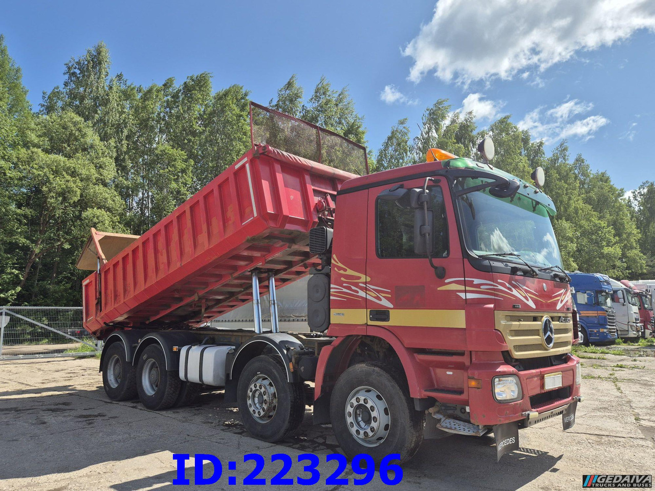MERCEDES-BENZ Actros 3244 8x4 Big axle Euro5 - قلابات: صور 4 MERCEDES-BENZ Actros 3244 8x4 Big axle Euro5 - قلابات: صور 4