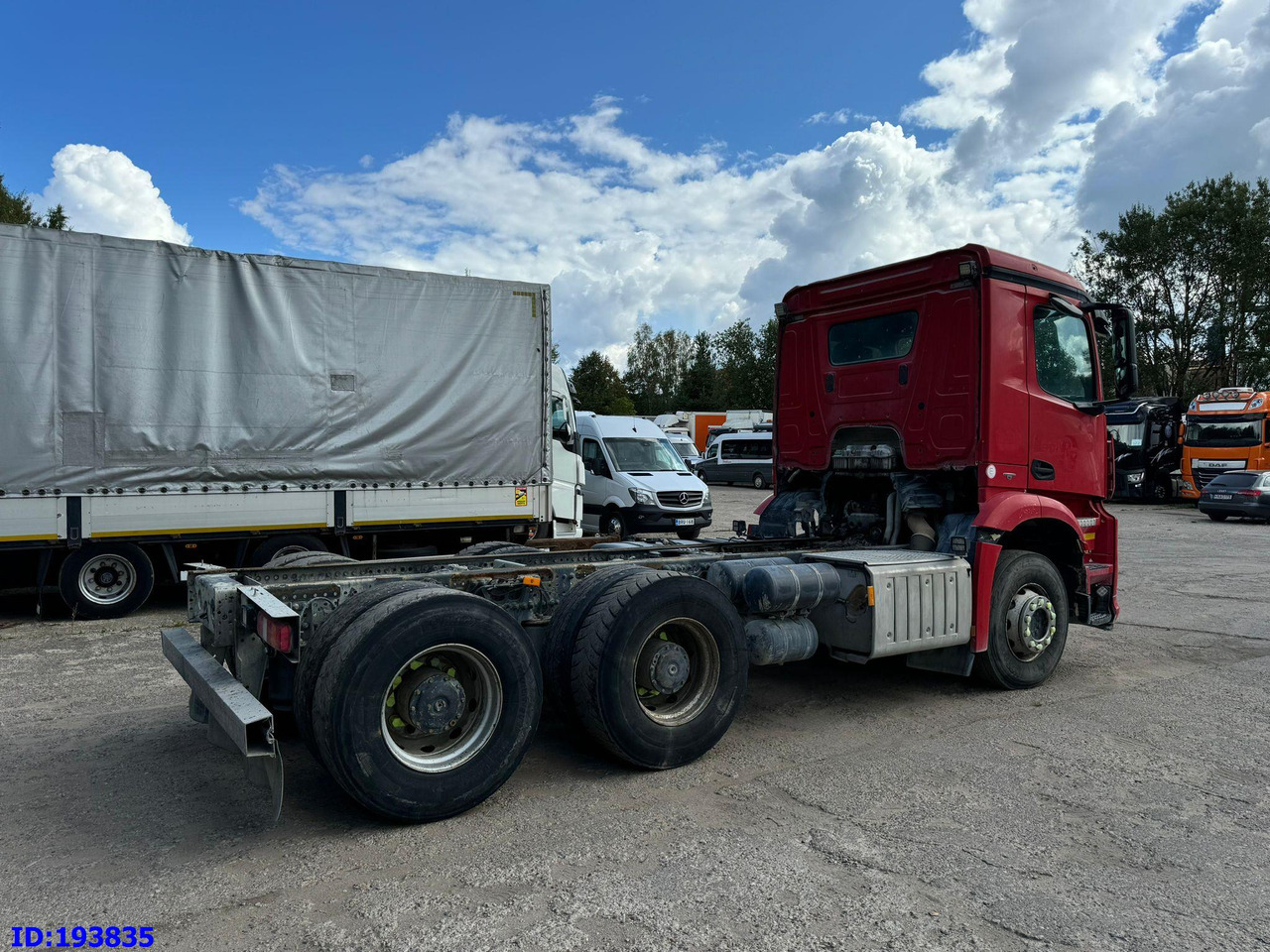 MERCEDES-BENZ Arocs 2840 6x4 Manual Euro6 - الشاسيه شاحنة: صور 5 MERCEDES-BENZ Arocs 2840 6x4 Manual Euro6 - الشاسيه شاحنة: صور 5