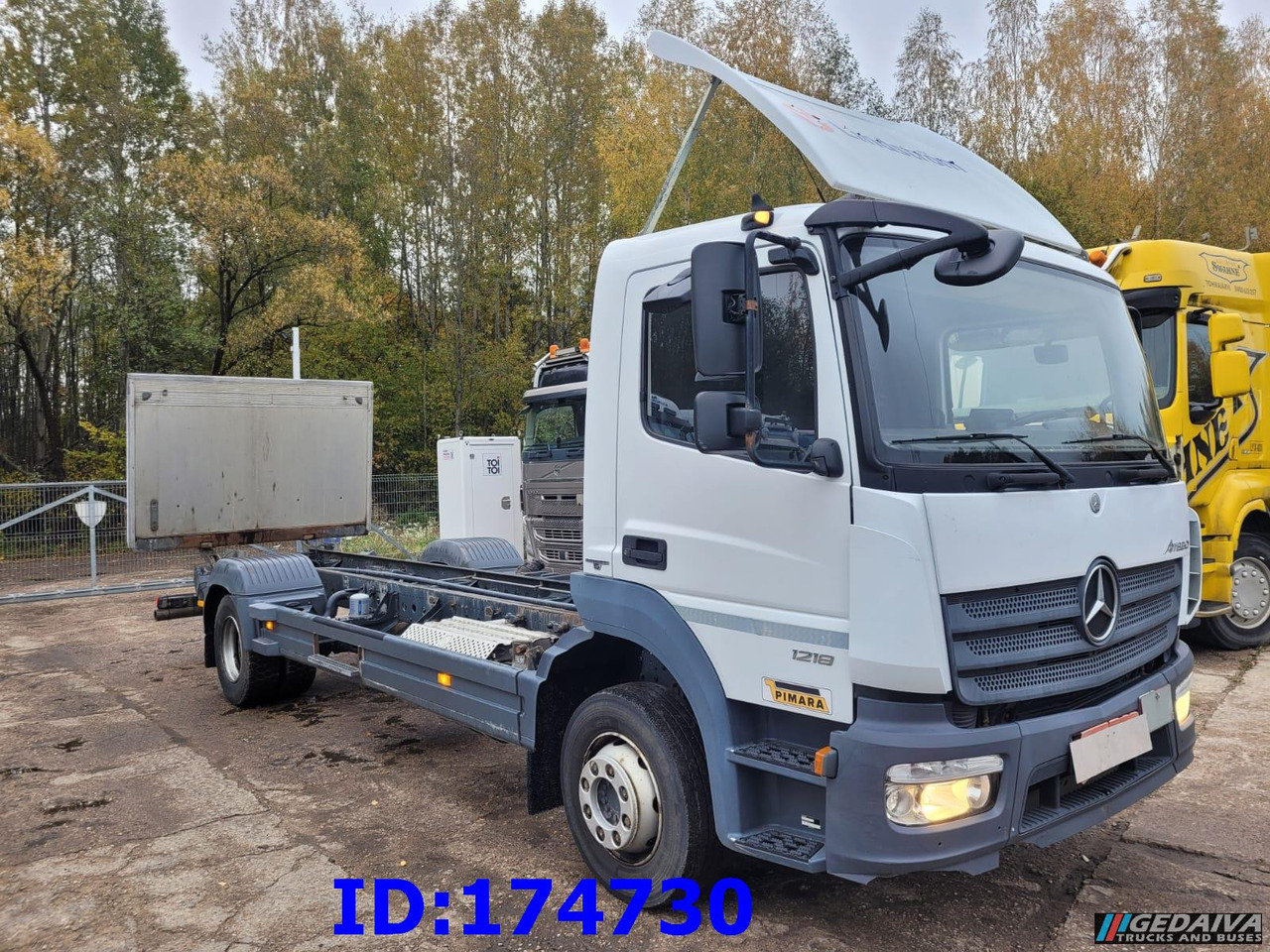 MERCEDES-BENZ Atego 1218 - Euro6 - Manual - Full Steel - الشاسيه شاحنة: صور 3 MERCEDES-BENZ Atego 1218 - Euro6 - Manual - Full Steel - الشاسيه شاحنة: صور 3