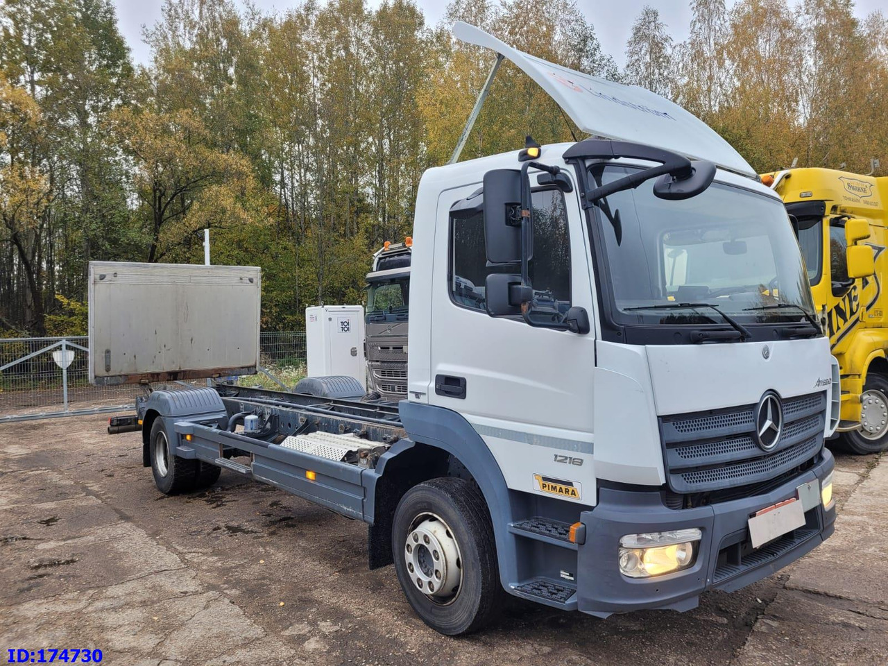 MERCEDES-BENZ Atego 1218 - Euro6 - Manual - Full Steel - الشاسيه شاحنة: صور 4 MERCEDES-BENZ Atego 1218 - Euro6 - Manual - Full Steel - الشاسيه شاحنة: صور 4