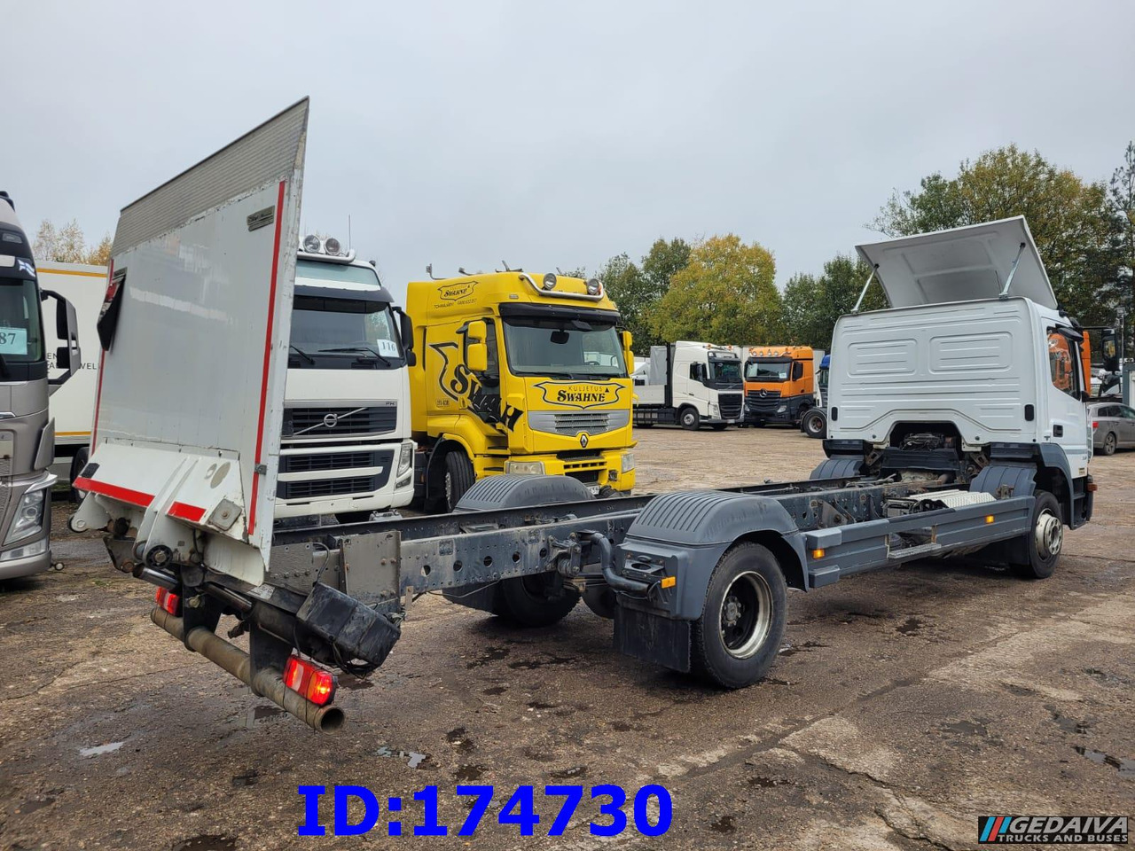 MERCEDES-BENZ Atego 1218 - Euro6 - Manual - Full Steel - الشاسيه شاحنة: صور 4 MERCEDES-BENZ Atego 1218 - Euro6 - Manual - Full Steel - الشاسيه شاحنة: صور 4