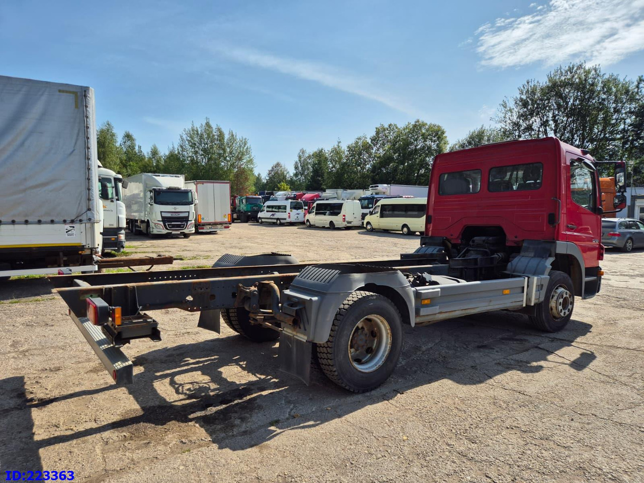 MERCEDES-BENZ Atego 1218 - Full steel - Manual (3 seats) - الشاسيه شاحنة: صور 5 MERCEDES-BENZ Atego 1218 - Full steel - Manual (3 seats) - الشاسيه شاحنة: صور 5