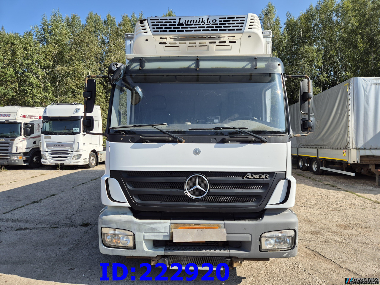 MERCEDES-BENZ Axor 1829  Manual + Tail lift - مبردة شاحنة: صور 2 MERCEDES-BENZ Axor 1829  Manual + Tail lift - مبردة شاحنة: صور 2