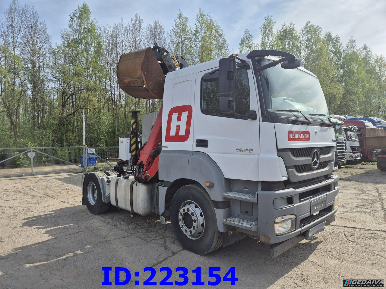 MERCEDES-BENZ Axor 1840 +  Crane Epsilon Palfinger 0150Z - شاحنة جرار: صور 4 MERCEDES-BENZ Axor 1840 +  Crane Epsilon Palfinger 0150Z - شاحنة جرار: صور 4