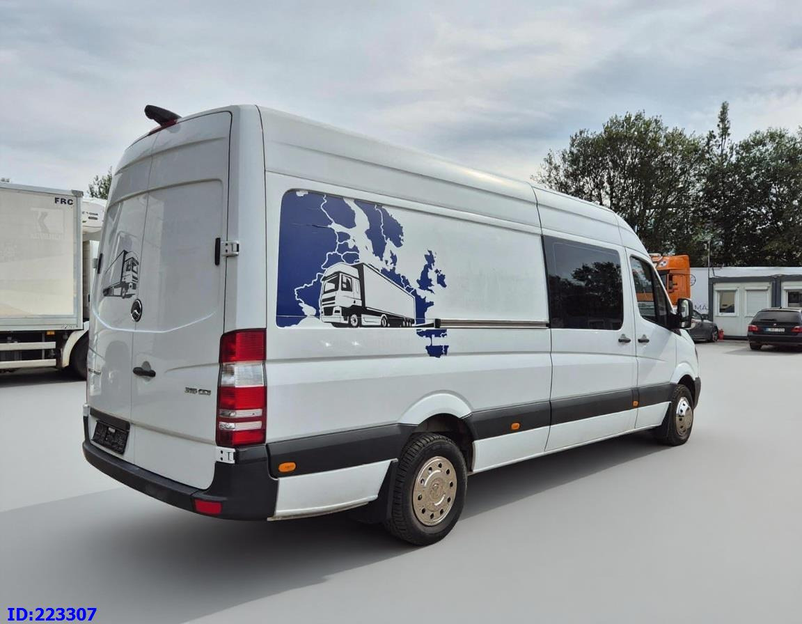 الشاحنات الصغيرة كابينة مزدوجة MERCEDES-BENZ Sprinter 316 Euro6: صور 7
