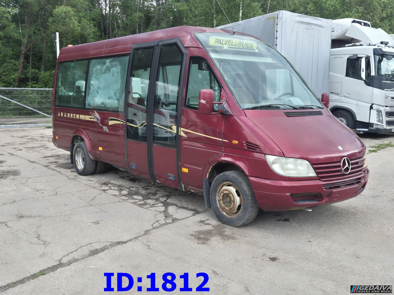 MERCEDES-BENZ Sprinter 413 - 17 Place - صغيرة, ميكروباص: صور 1 MERCEDES-BENZ Sprinter 413 - 17 Place - صغيرة, ميكروباص: صور 1