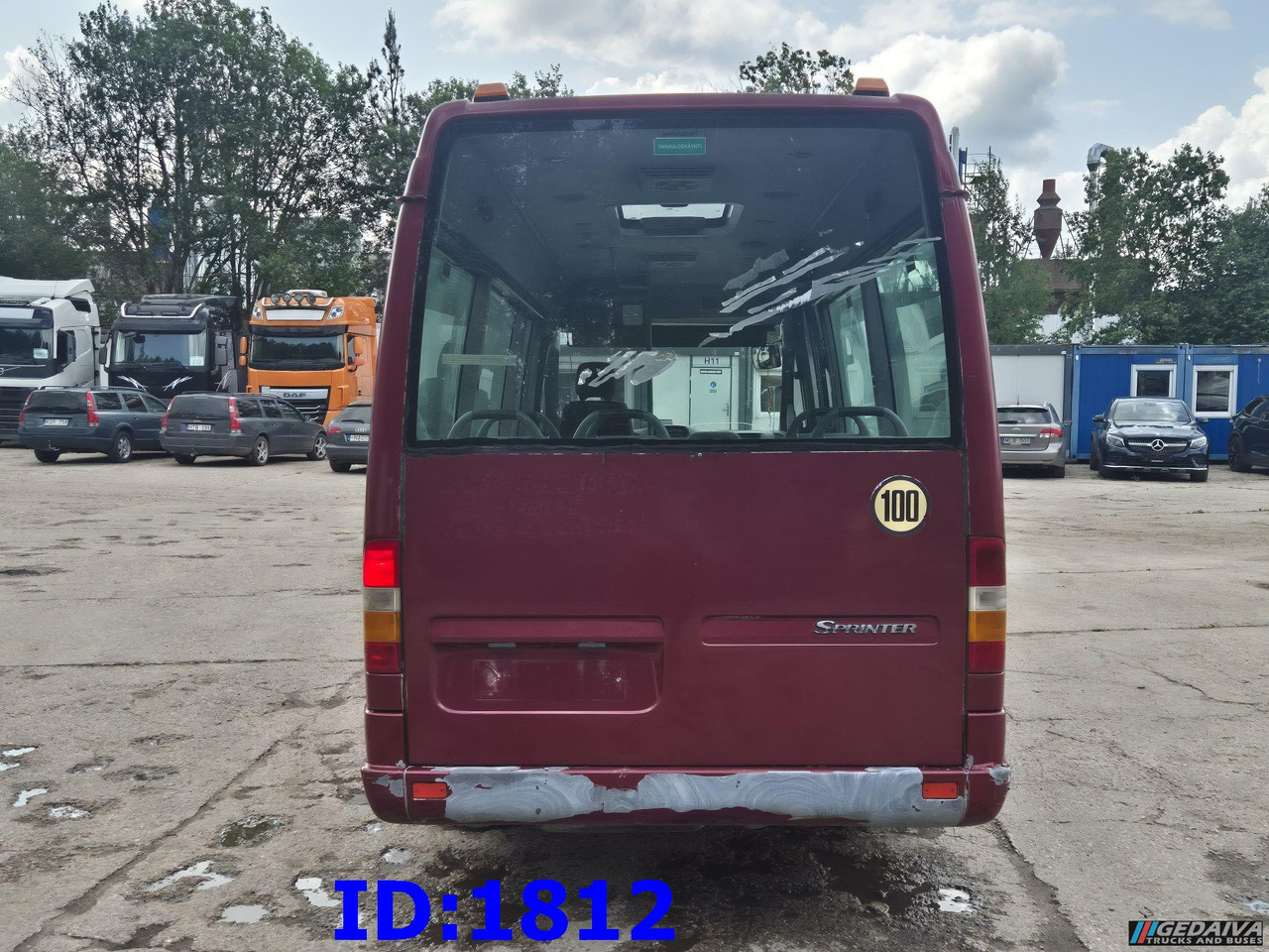 MERCEDES-BENZ Sprinter 413 - 17 Place - صغيرة, ميكروباص: صور 4 MERCEDES-BENZ Sprinter 413 - 17 Place - صغيرة, ميكروباص: صور 4