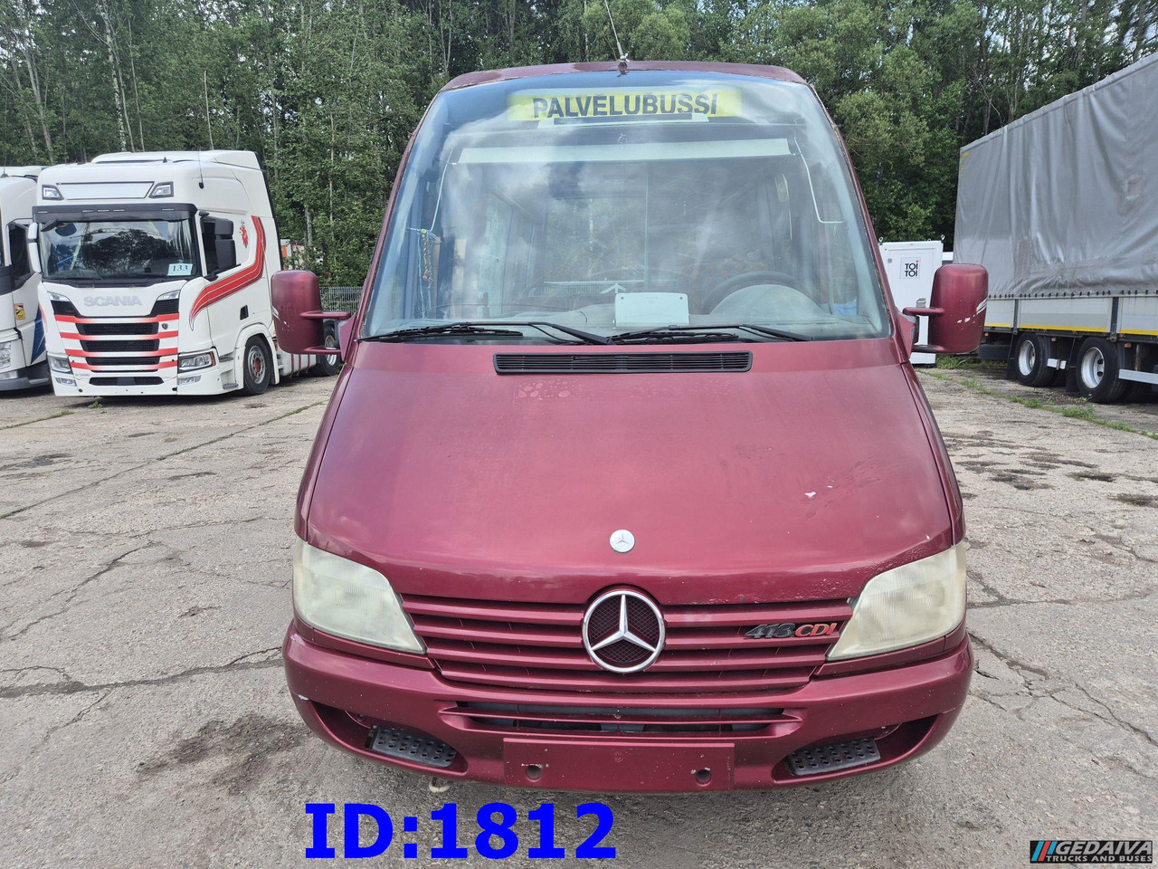 MERCEDES-BENZ Sprinter 413 - 17 Place - صغيرة, ميكروباص: صور 2 MERCEDES-BENZ Sprinter 413 - 17 Place - صغيرة, ميكروباص: صور 2